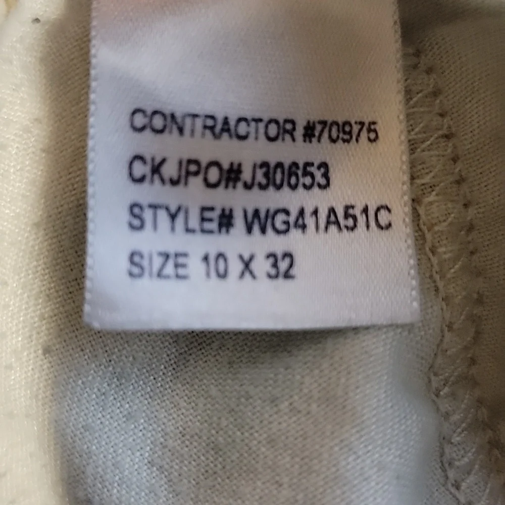 CALVIN KLINE FLARE MEDIUM WASH WOMENS JEANS SIZE 10X32 - Picture 8 of 9
